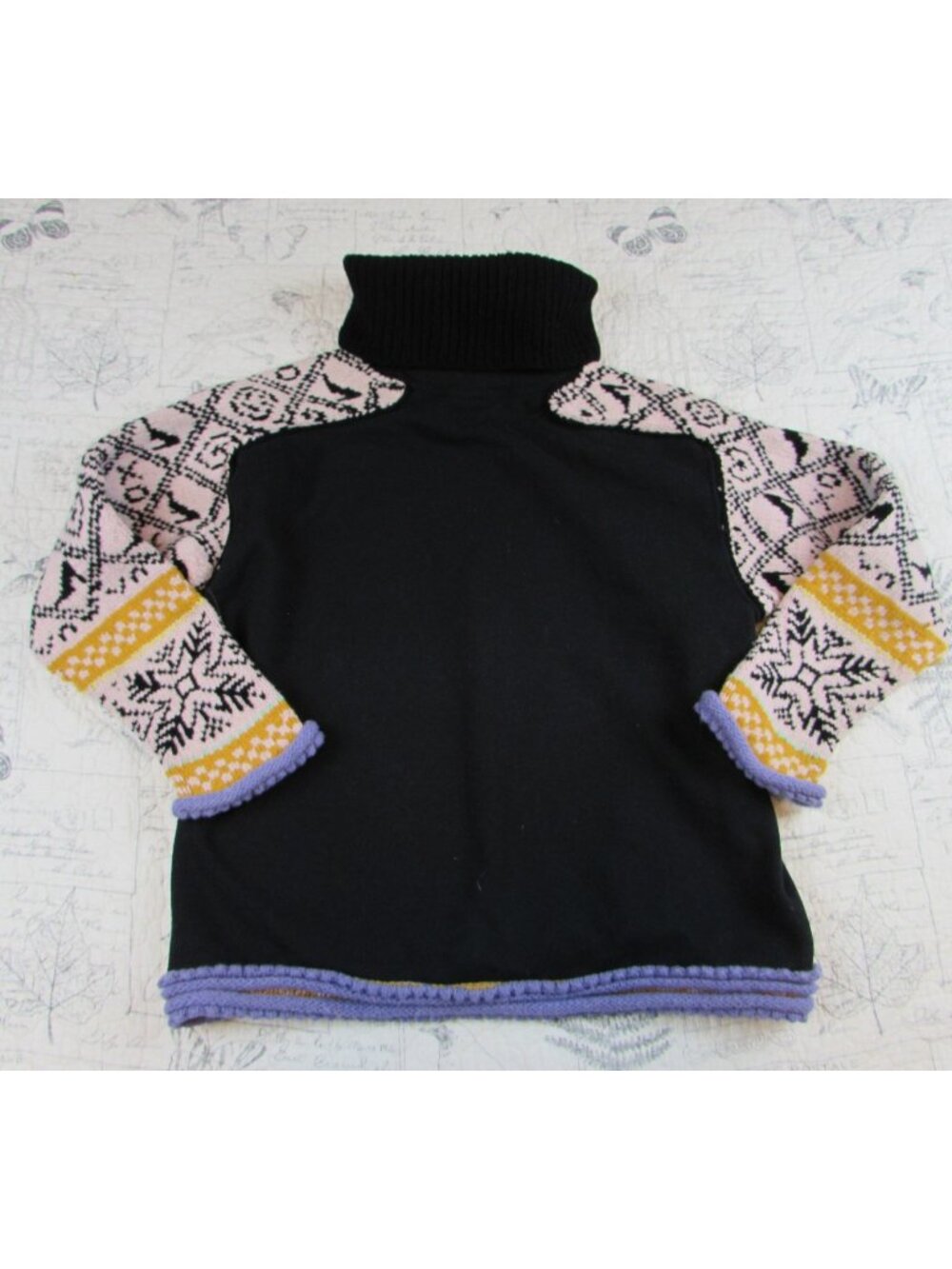 Michaela Buerger Women’s Sweatshirt Sweater  Turtleneck Merino knit slv womens S